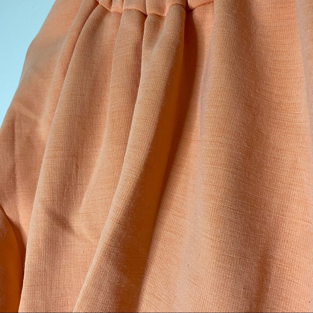 TIBI light orange Synthetic wool cropped sweatshirt S - Picture 6 of 14